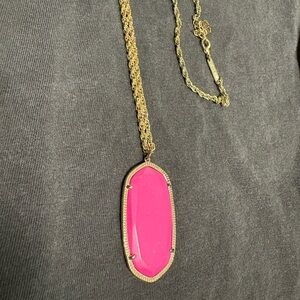 Kendra Scott Rayne Pink Necklace